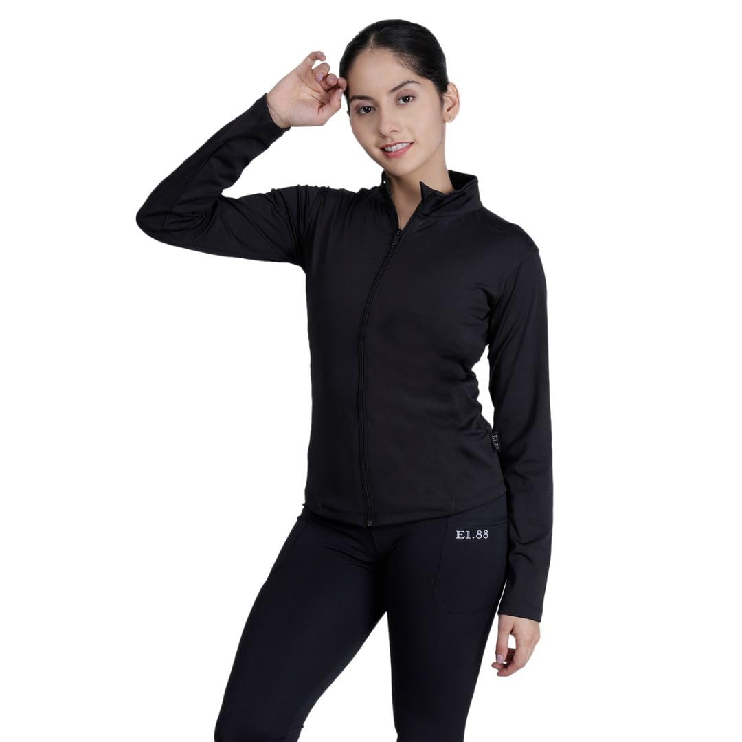 women limitless casual jacket with thumbhole || thumbhole jacket || women sports jacket || women running jacket