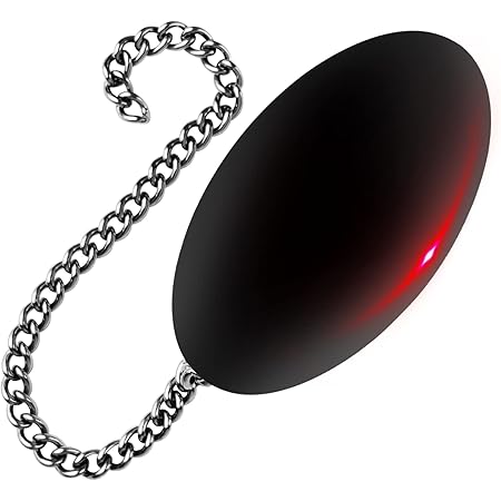 Amazon: Large Anal Plug with Chain, Large Butt Plug with Oval Egg