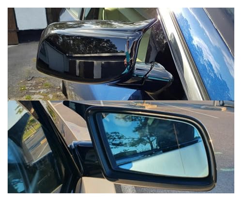 Coque miroir E60 E61 ABS robuste : protection et style pour rétro 2004-2007