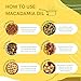 Macadamia Nut Cooking Oil- Australian Pure Cold Pressed Macadamia Nut Oil, Unrefined, Natural Cooking Oil, High Smoke Point Fry Oil, Non GMO, Vegan, Keto Friendly and Gluten Free (64 fl oz)