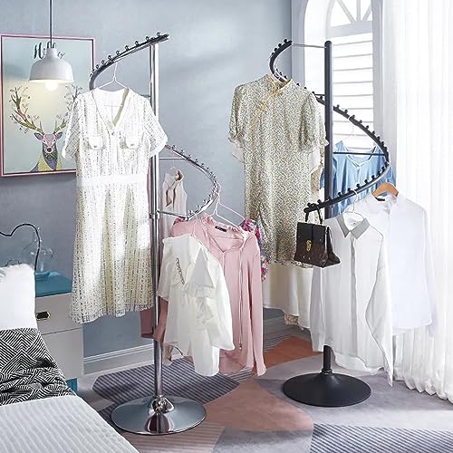 Support à vêtements en spirale dorée pour sublimer votre garde-robe - 8