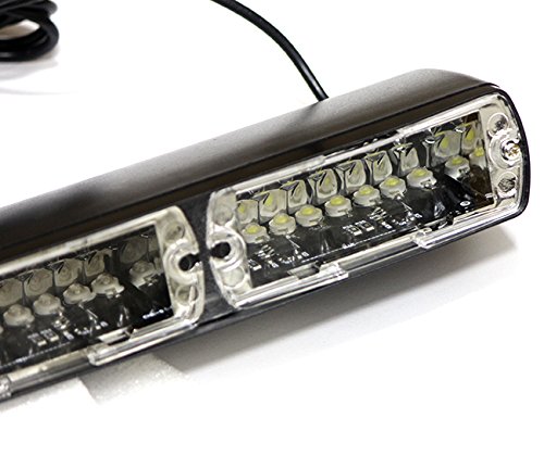 GutReise Bleu 16 W 16LED voiture camion de Police Strobe Flash avertisseur lumineux Super Brillant – vue 3