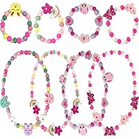 RUIJIR 4 Juego de Joyas Niños Contiene Collar Pulsera Niña