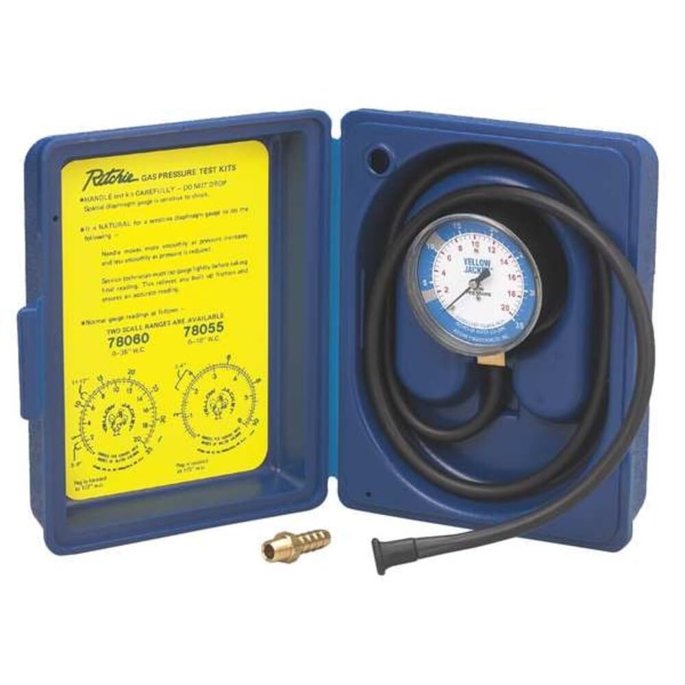 Yellow Jacket 78055 Complete Test Kit, 0-10