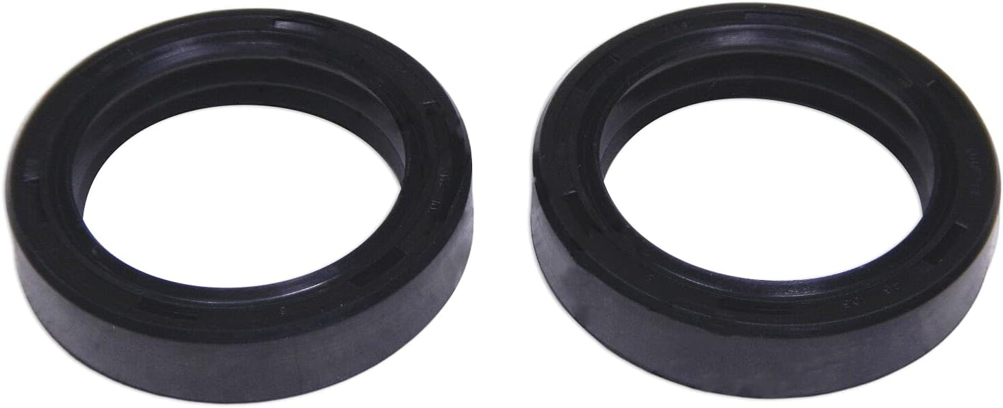 RW 0109-005 Front Fork Damper Oil Seal Set Compatible with Kawasaki Suzuki Yamaha