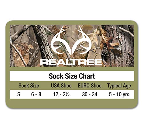 RealTree Girls Merino Wool Boot Crew Socks 4 Pair Pack2