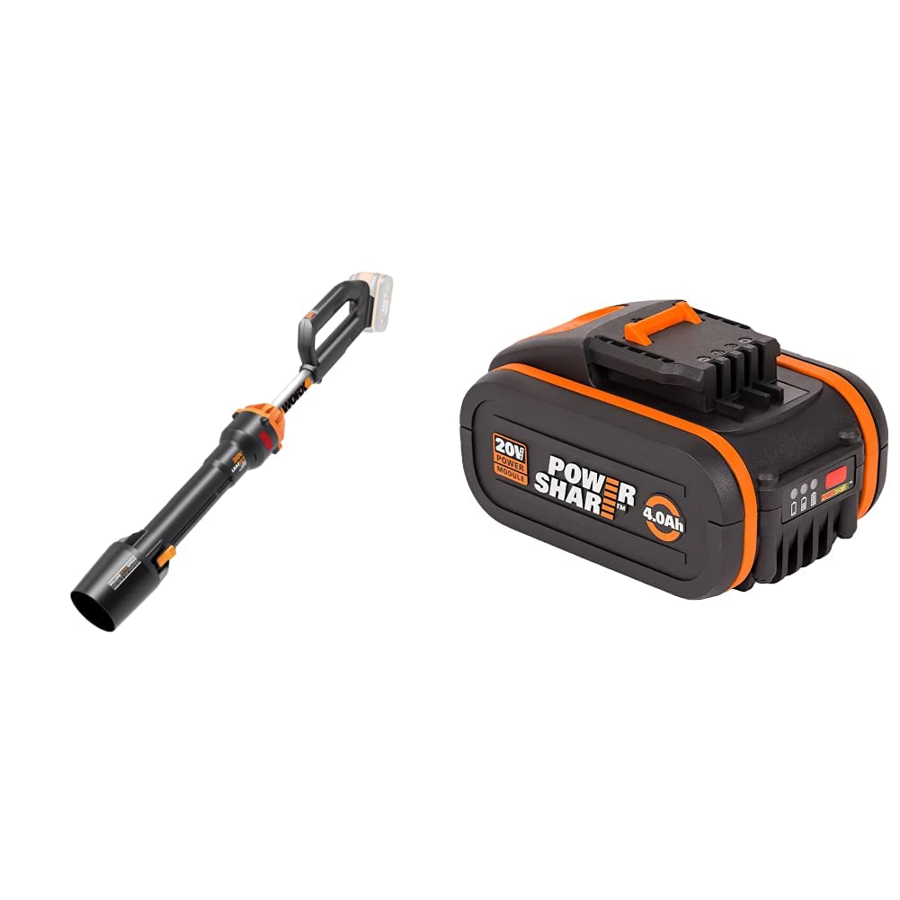 Buy WORX 20V Leaf Blower for Garden, PowerShare, 2 Speed, Variable Air
