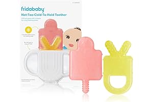 Hooded Baby Teether and Teething Mitt Pack | Baby Teething Toys for...