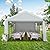 20x30 ft Party Tent Heavy Duty Canopy Tent with Removable Sidewall & 4 Sand Bags, Outdoor Wedding Event Tents for Party (20' x 30')