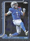 2025 TOPPS CHROME #97 JAMESON WILLIAMS DETROIT LIONS FOOTBALL OFFICIAL TRADING CARD OF NFL