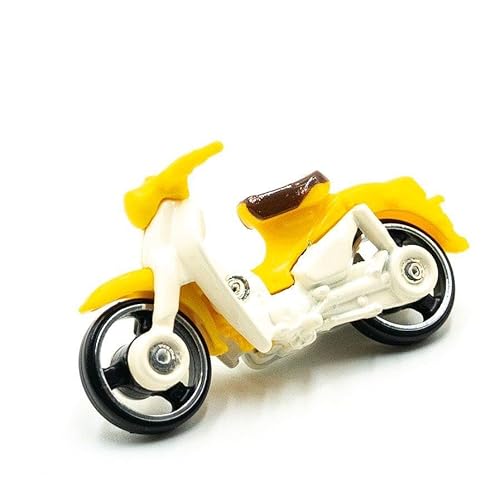 Hot Wheels - Honda Super Cub - HW Moto 3/5 - HKK32 - Short Card - Motorrad - gelb - Mattel 2023