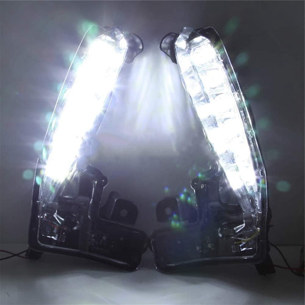 Pair of Fog Light Front Driving Fog Lamp Daytime Running Light Compatible for Toyota Corolla SE XSE 2017 2018 2019 Replaces TO2562103 TO2563103 8144002030 8143002030