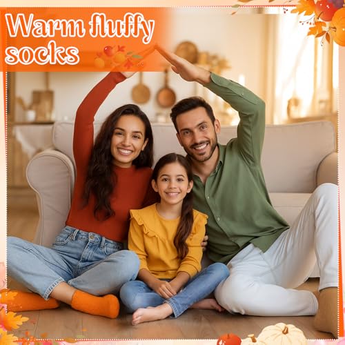 Image of Foaincore 12 Pairs Fuzzy Socks Bulk for Women Cozy Fluffy Slipper Socks Warm Soft Sleeping Gifts for Home