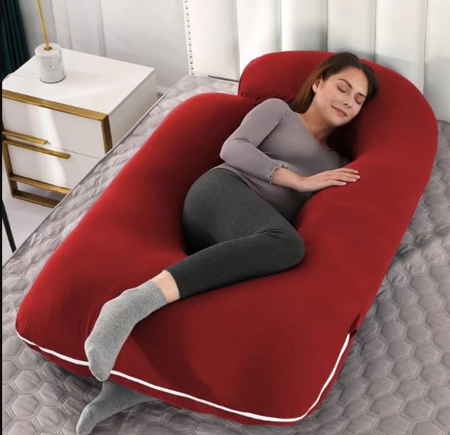 Pregnancy Pillow/Maternity Pillow for Sleeping, U Shaped Full Body Maternity Pillow with