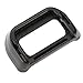 FocusFoto Eyecup Viewfinder Eyepiece Replace for FDA-EP17 Eye Cup fit for Sony Alpha A6500 A6400 ILCE-6500 ILCE-6400 Mirrorless Camera Body Black