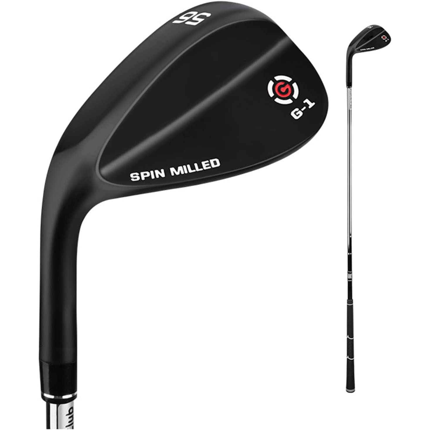 Cuña de Arena de Golf, Mano Izquierda del Palo de Golf, Textura de Varilla de fresado CNC de Acero Inoxidable de 56/60 Grados, Gran Regalo de Golf para Hombres y Mujeres