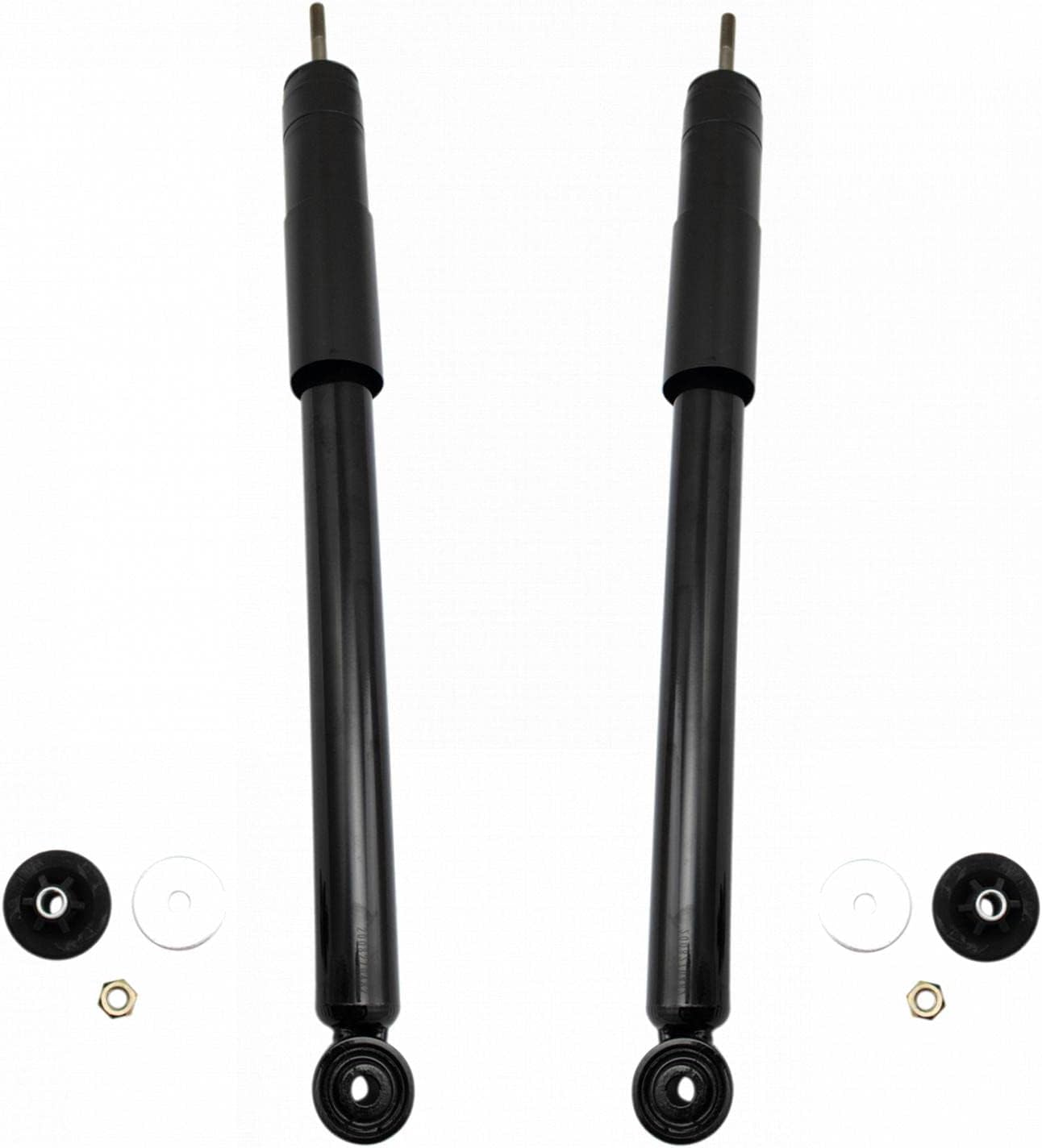 TRQ Rear Shock Absorber Set Compatible with 2006-2011 Honda Civic SBA60320