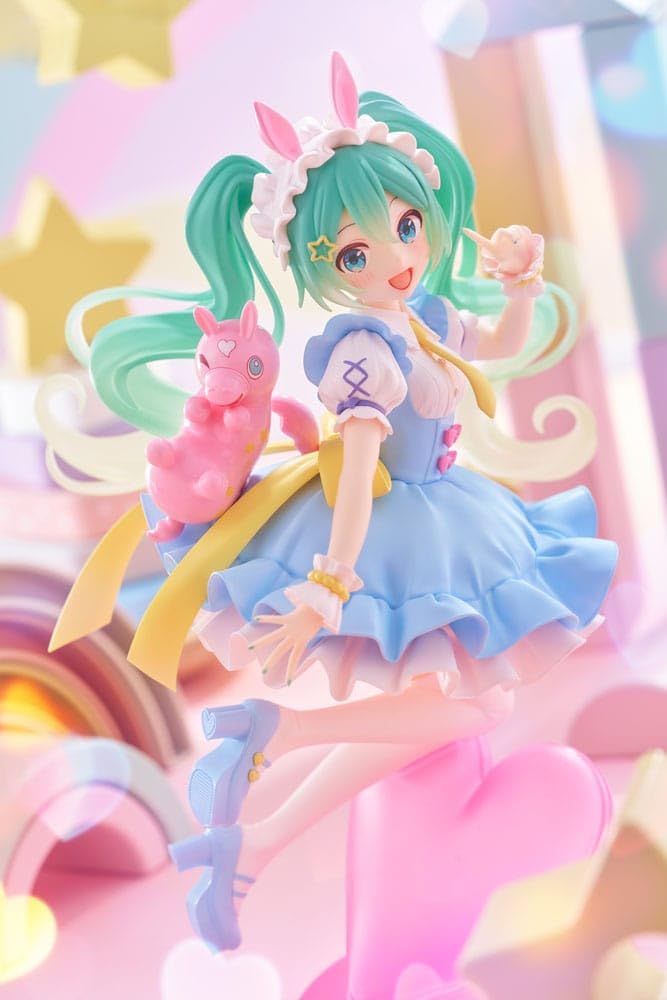 Figura De Hatsune Miku X Rody AMP+ | Estatua De PVC De 20 Cm | Diseño De Hada | Edición Limitada De Taito