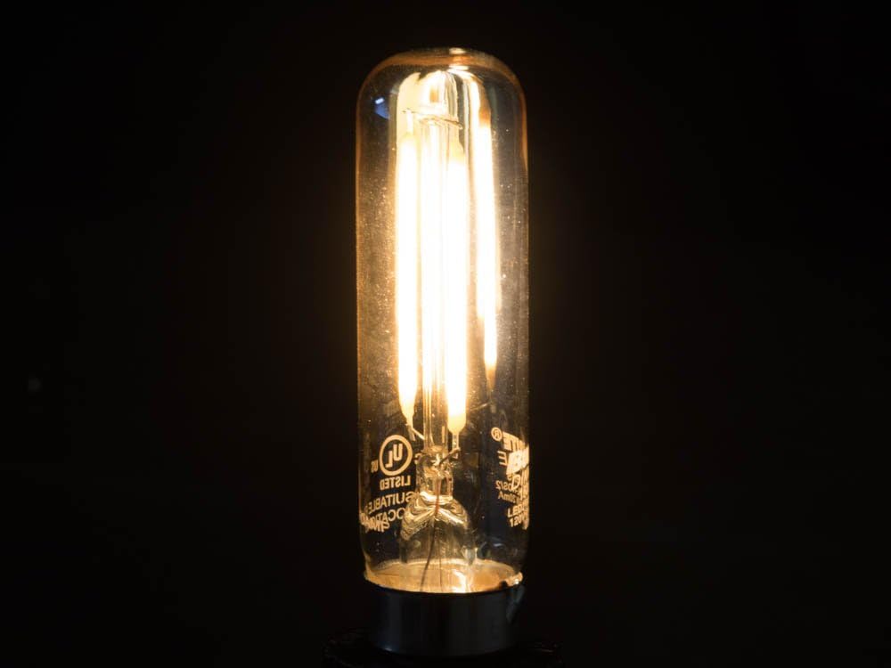 Bulbrite Dimmable 2.5W 2200K Vintage T-6 Filament LED Bulb