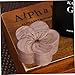 Abaodam Wood Aromatherapy Diffuser Natural Essential Oil Diffuser for Sleep Relaxation Yoga Home Office Small Portable Plum Blossom Design