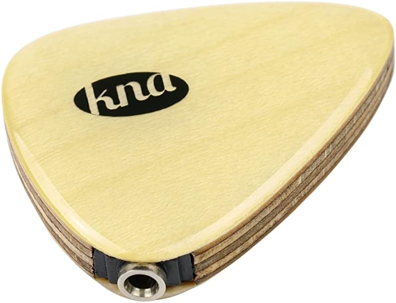 KNA AP-1 Universal Stick-On Piezo Pickup – Natural Acoustic Tone, Guitar, Uke, Harp Drums, Percussion, Easy No-Mod Installation, Passive No-Battery, Compatible with Nearly All Acoustic Instruments
