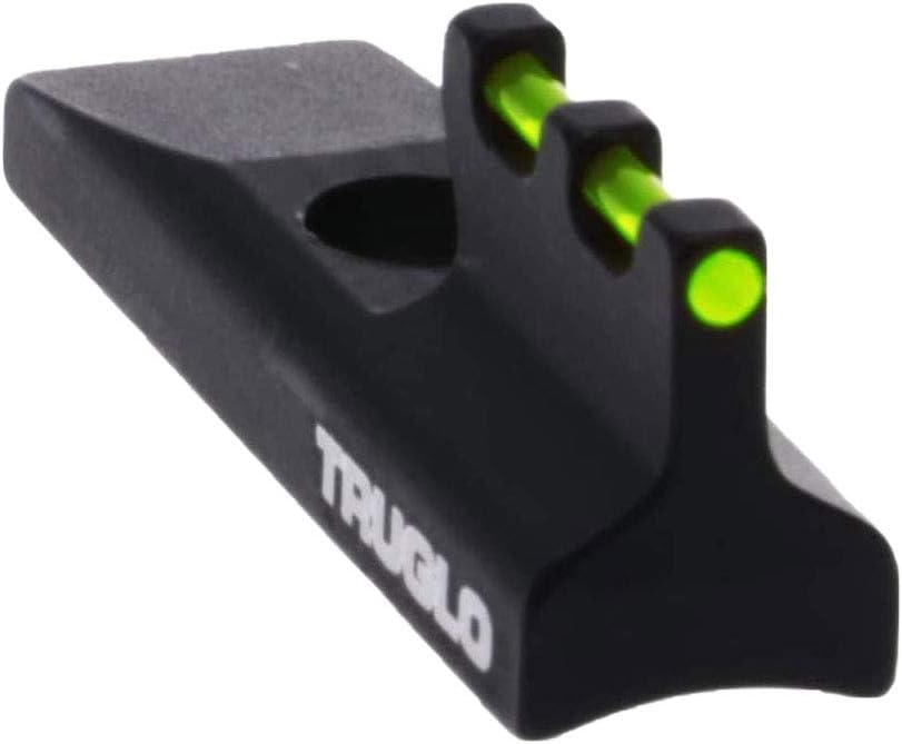 TRUGLO Rimfire Pistol Fiber Optic Replacement Front Sight Green/Red Compatible with Ruger, MKII, MKIII, MKIV, 22/45"