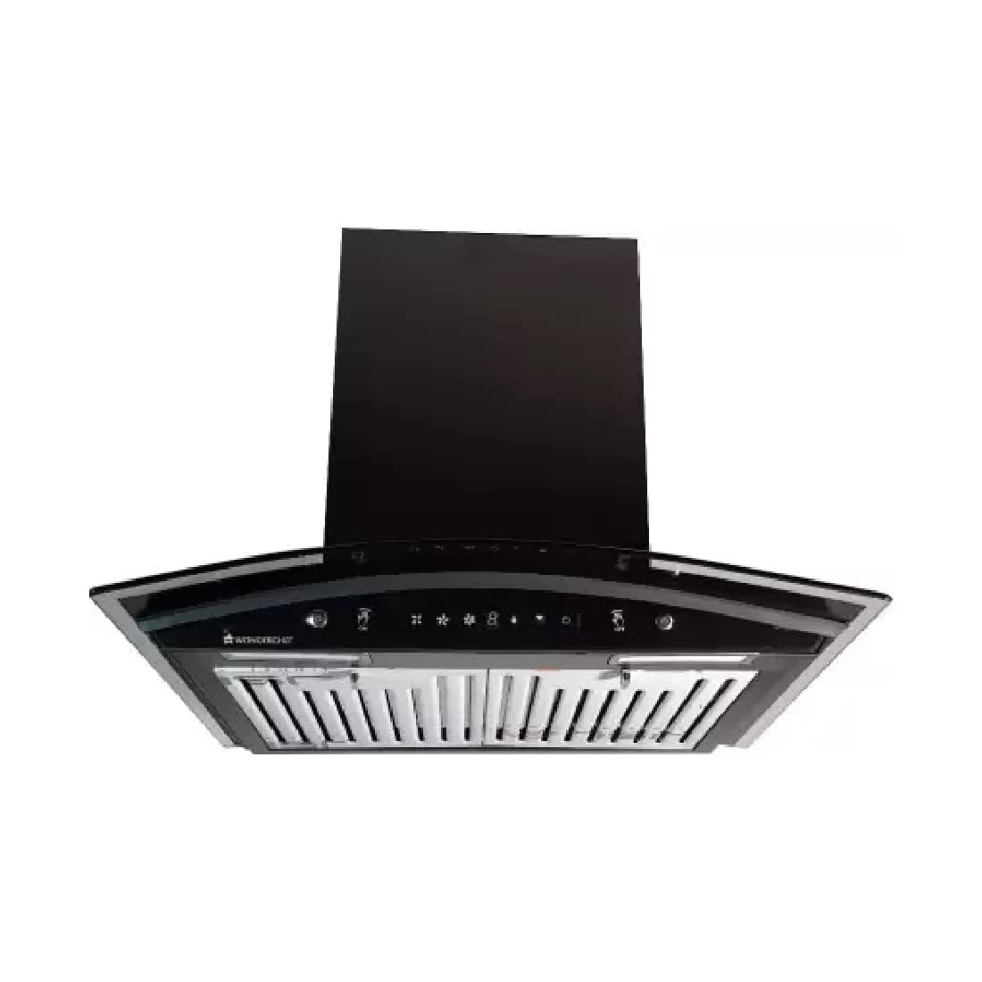 Wonderchef Power Curve Wall-Mount Chimney|Auto Clean Function|1200M3/H |Suction Capacity|Baffle filter |3 Speed Suction|Gesture and Touch Control|Oil Collector|Low Noise|LED Lamp|60cm|Black (B085LSNFRW) Amazon Price History, Amazon Price Tracker