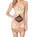 iecool Women's Clothings Marauders Map Cover Dresses Tops One Size Yellow