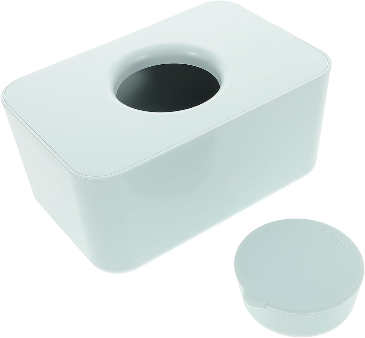 Healifty Diaper Wipes Dispenser Box Airtight Lid Wipe Holder for Home Office and Cars Stylish Storage