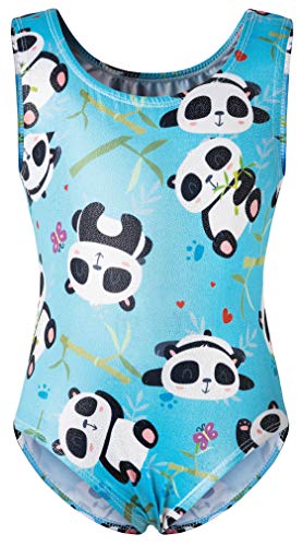 DANSHOW Leotards for Girls Gymnastics Dance Ballet Tank Sparkly One Piece(4081-S)
