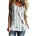 Women Voyage Printed Sleeveless T-Shirt Mokao Comfy Blouse Casual Tank Tops Shirt Loose Fit Vest (xl)