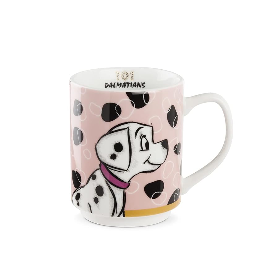 Egan Mug di Disneydella Collezione La Carica dei 101. Oggetto Realizzato in porcellanadi Colore Rosa. La referenza è: 227002