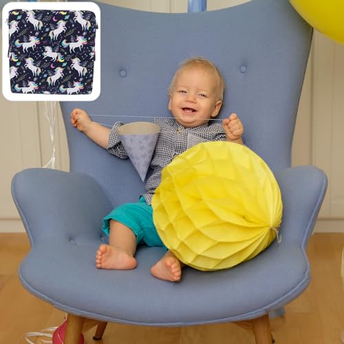 Cojín elevador para silla de bebé: asiento cómodo lavable en casa 6
