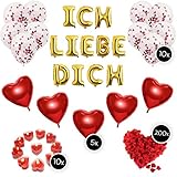 ❤️ 38 ROMANTISCHE REQUISITEN – Unser XXL Deko Set umfasst 38 Artikel und ist bereit, Ihrer gesamten Wohnung oder Ihrem Haus eine romantische Stimmung zu verpassen!