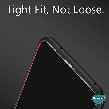 Microsonic Matte Silicone Case for Samsung Galaxy S24 Ultra Black [Case Compatible with Galaxy S24 Ultra - Black]
