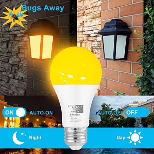 Qualilux HU-XI-201 Dusk To Dawn Bug Light Bulbs Outdoor thumb #1
