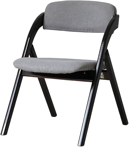 Sillas plegables Muebles Silla de restaurante de madera Silla de escritorio para computadora para el hogar, silla de café, silla de salón fuerte de