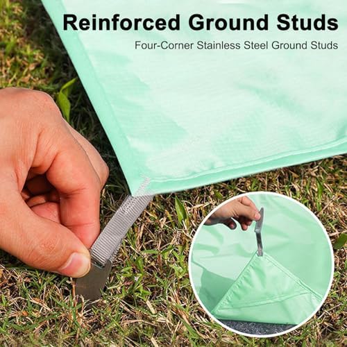 Mantas de picnic impermeables tipo lona de protección para suelo de parque y camping 5