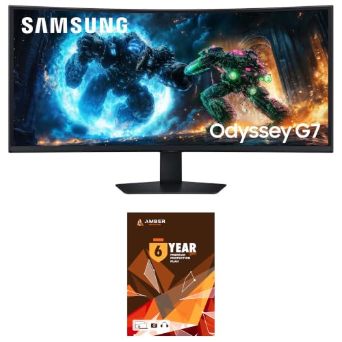 Image of Samsung LS40FG75DENXZA Curved Monitor with 6 Year Amber Protection (2025)
