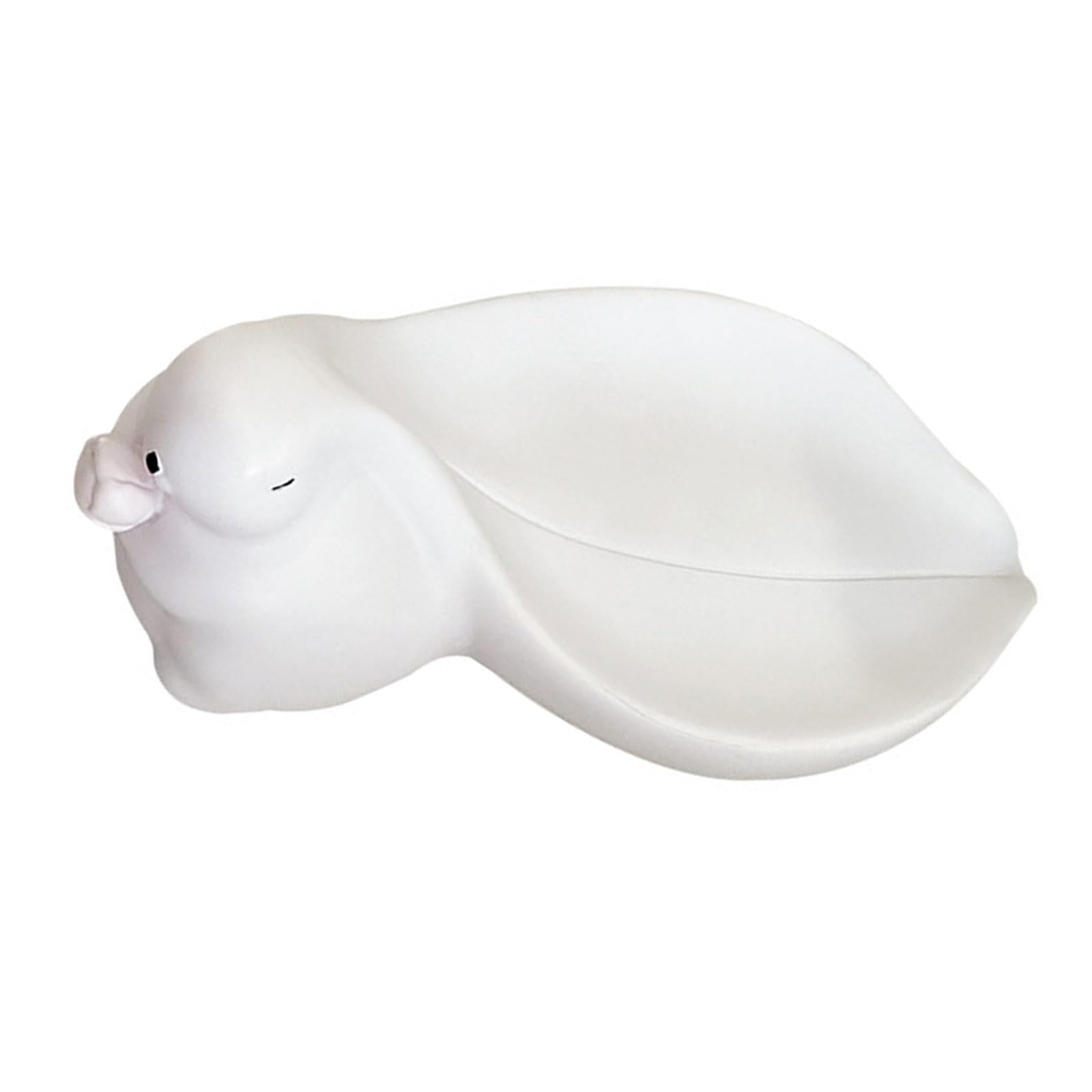 Zbiianxer Multicolor Rabbits Resin Soap Container Big Ear Box Bathroom Accessory With Multifunctional Use Rabbits Soap