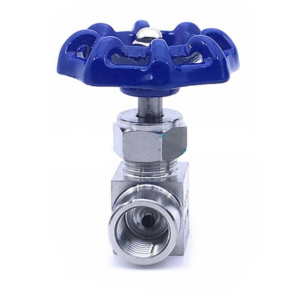 CKSEKD 1 Uds Válvula De Aguja, Rosca Hembra De Acero Inoxidable SS 304, 1/2"