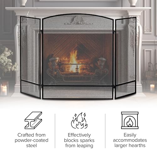 Tela de 3 painéis Panacea Products 15951, Multicor