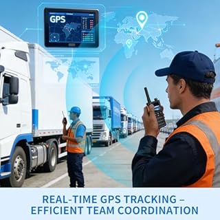 Lifetime Free Rapid GPS Unlimited Range Global Walkie Talkies – Long Range Two Way Radio, IP65 Waterproof, AI Noise Cancellation for Nationwide Outdoor, Logistics, Road Trips & Family (4-Pack)