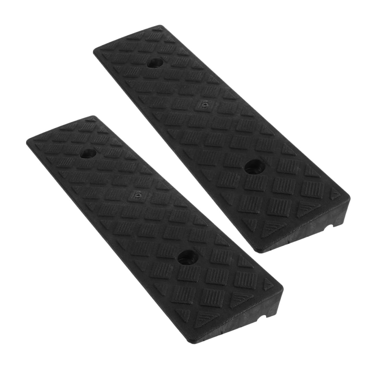 Rampe de seuil STOBAZA 2 pièces pour porte, trottoir et fauteuil roulant