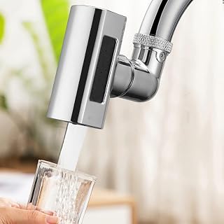 Boquilla de grifo multifuncional, conector de ducha, fregadero de cocina, grifo de cascada, 4 modos, salida de agua, universal, extensión
