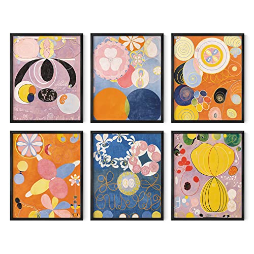 HAUS AND HUES Hilma af Klint Gallery Wall Set of 6-16x20