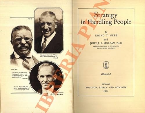 Strategy in Handling People B00086X2HY Book Cover