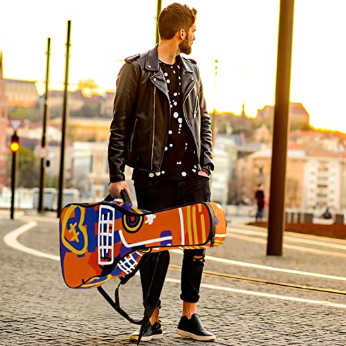 Housse de protection épaisse en éponge imperméable pour guitare acoustique, électrique, basse, guitare classique… - Les Beatles, Paul McCartney, John Lennon, RIngo Starr, George Harrison Housse de protection épaisse en éponge imperméable pour guitare acoustique, électrique, basse, guitare classique… – Image 7