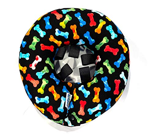Puppy Bumpers Tossed Bones -Made in USA Puppy Bumpers 100% Cotton Stuffed Safety Fence Collar to Keep Your pet Safely on The Right Side of The Fence. (Up to 10)