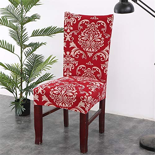 Housse de Chaise de Salle a Manger Extensible, Morbuy Moderne Exotique Décoration pour Jardin Bureau Hôtel Maison, Haut Dossier Stretch Housse Couverture...